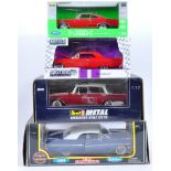 COLLECTION OF X4 ASSORTED LARGE SCALE DIECAST MODEL CARS