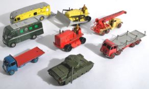 COLLECTION OF X8 ASSORTED VINTAGE DINKY TOYS DIECAST MODELS