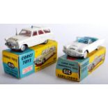 TWO ORIGINAL VINTAGE CORGI TOYS BOXED DIECAST MODEL CARS