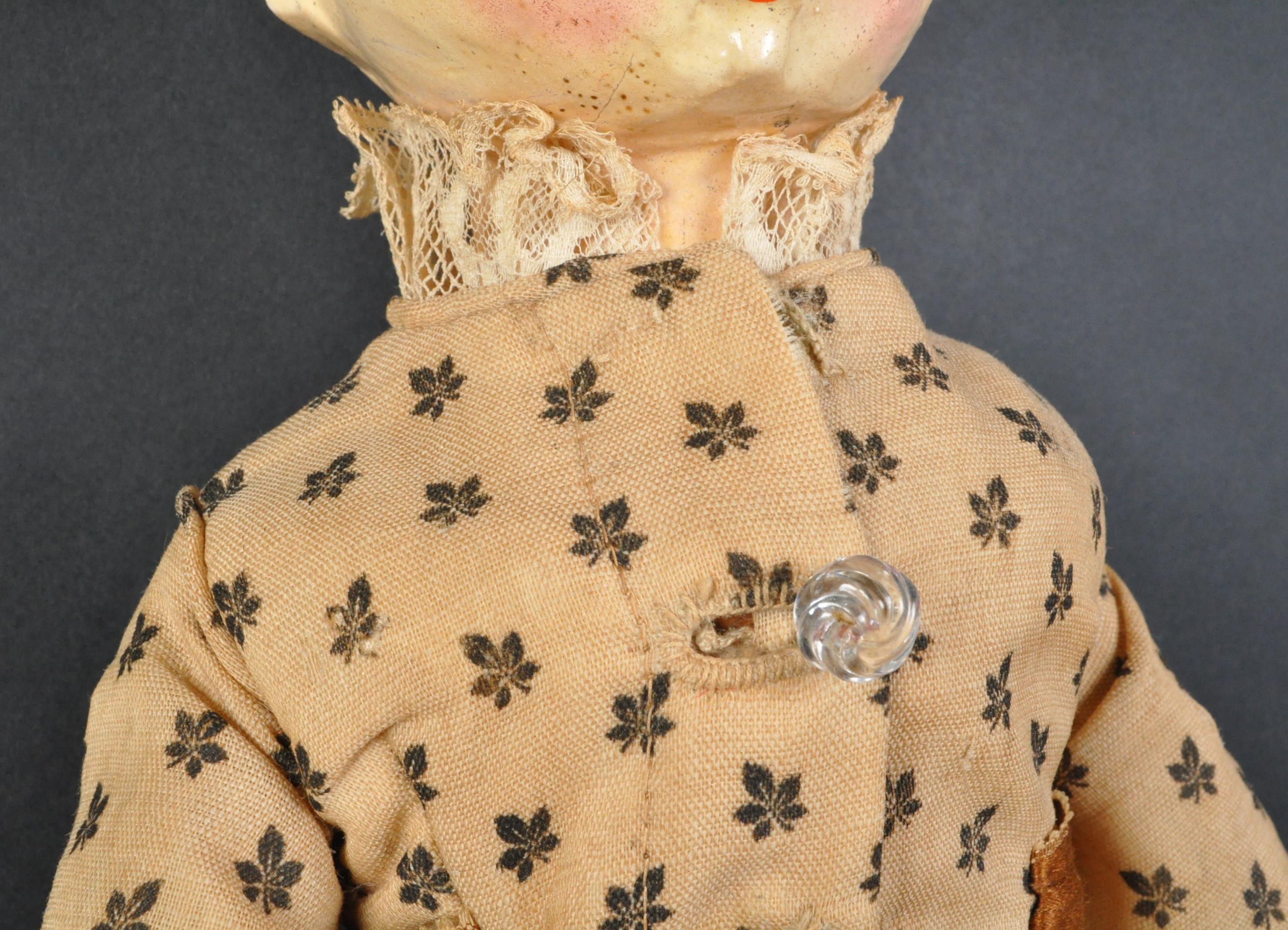 19TH CENTURY VICTORIAN GRODNERTAL DUTCH PEG DOLL - Image 3 of 13