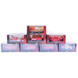 COLLECTION OF ATLAS EDITIONS DIECAST FIRE ENGINES