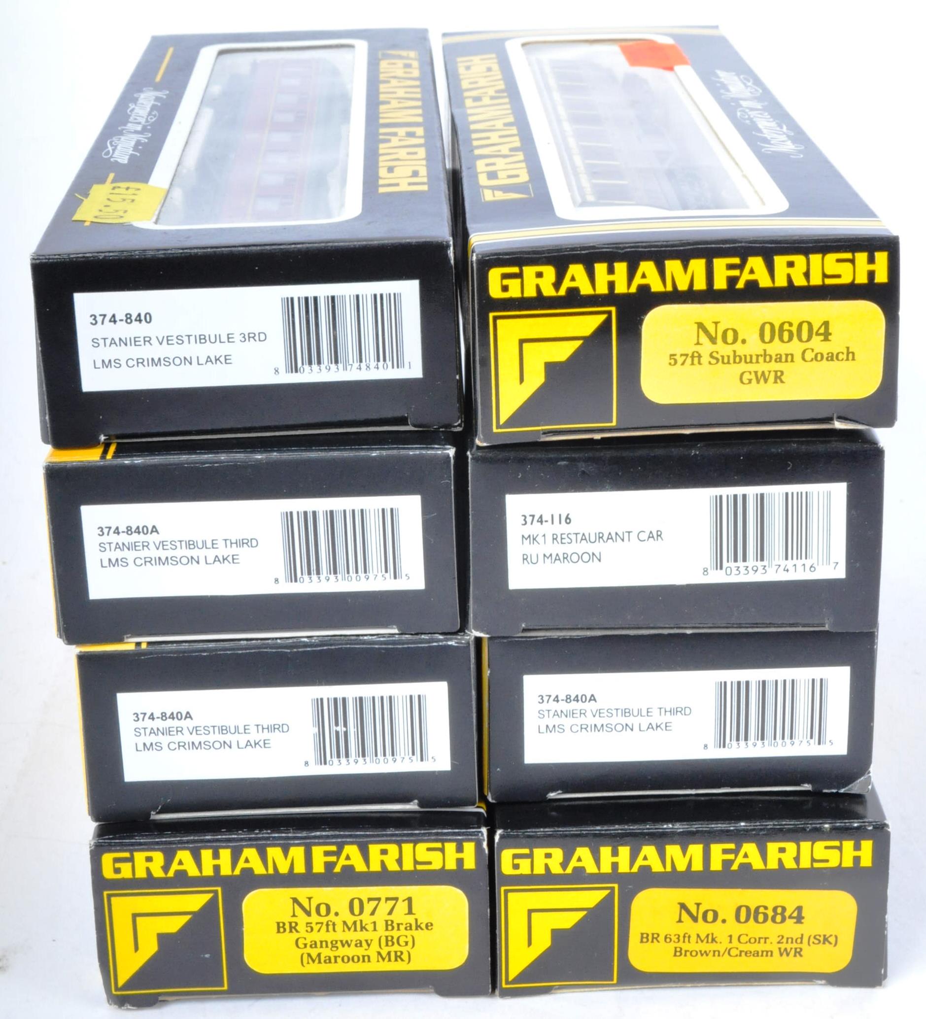 COLLECTION OF GRAHAM FARISH N GAUGE MODEL RAILWAY CARRIAGES - Image 5 of 5