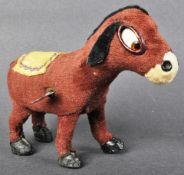 VINTAGE TINPLATE CLOCKWORK DONKEY - WORKING ORDER