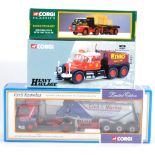 COLLECTION OF X3 CORGI DIECAST MODEL TRUCKS AND LORRIES