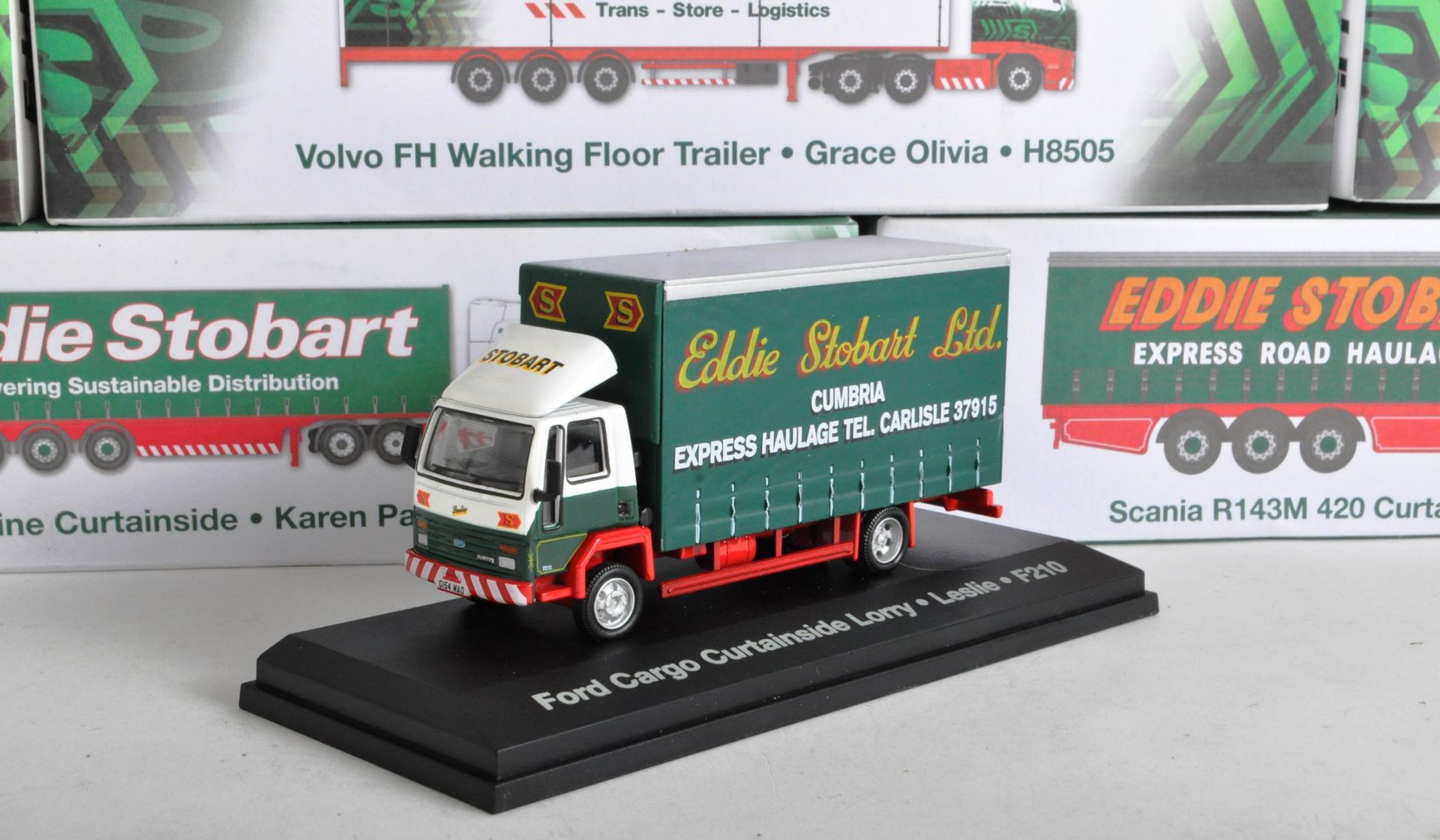 COLLECTION OF ATLAS EDITIONS EDDIE STOBART DIECAST MODELS - Image 2 of 4