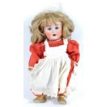 GERMAN BISQUE HEADED DOLL