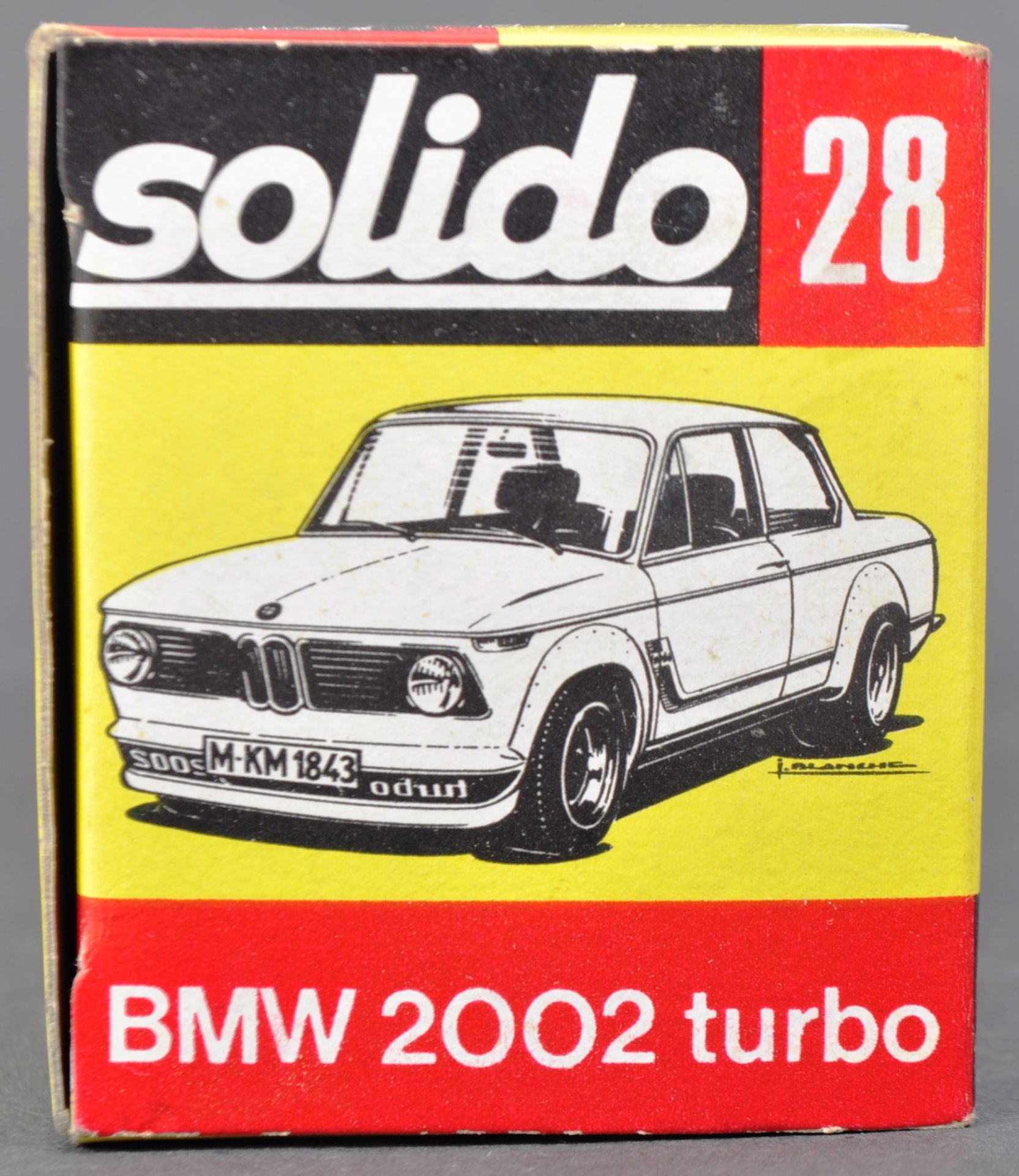 ORIGINAL VINTAGE BOXED SOLIDO DIECAST MODEL CAR - Image 3 of 3