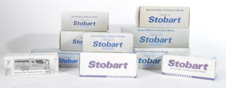 COLLECTION OF ATLAS EDITIONS ' WORLD OF STOBART ' DIECAST MODELS