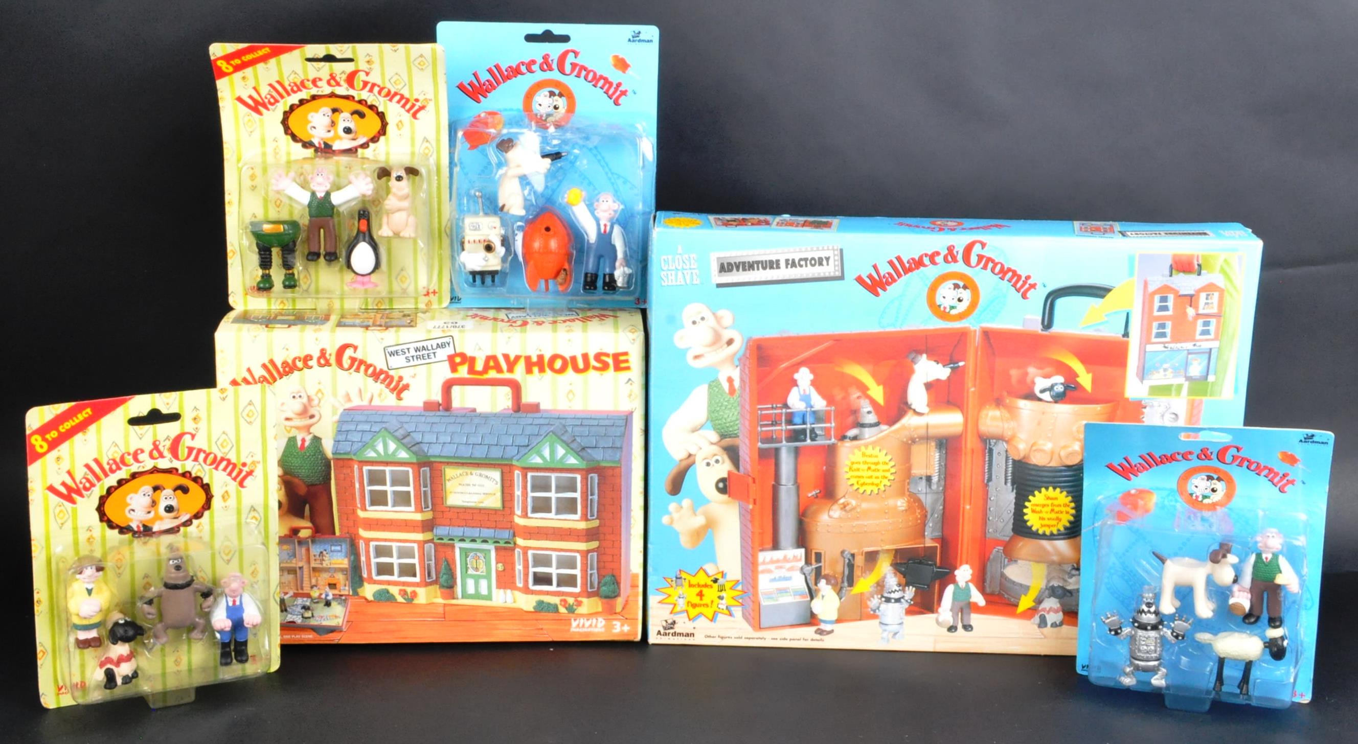 WALLACE & GROMIT - VINTAGE BOXED PLAYSETS