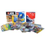 LARGE QUANITY OF LEGO INSTRUCTION MANUALS, BOOKS & MAGAZINES