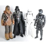 COLLECTION OF LARGE SCALE STAR WARS ACTION FIGURES