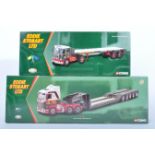 TWO ORIGINAL BOXED CORGI EDDIE STOBART DIECAST TRUCKS