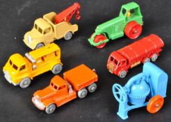 COLLECTION OF X6 VINTAGE MATCHBOX LESNEY DIECAST MODELS