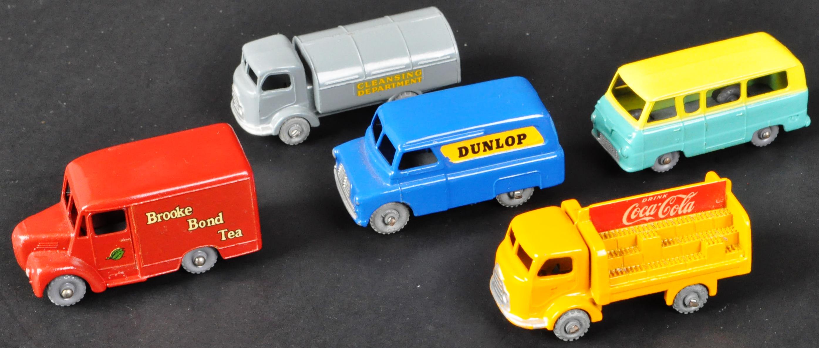 COLLECTION OF X5 VINTAGE MATCHBOX LESNEY DIECAST MODELS