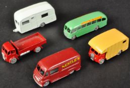 COLLECTION OF X5 VINTAGE MATCHBOX LESNEY DIECAST MODELS