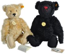 TWO ORIGINAL GERMAN STEIFF CLASSIC SOFT TOY TEDDY BEARS