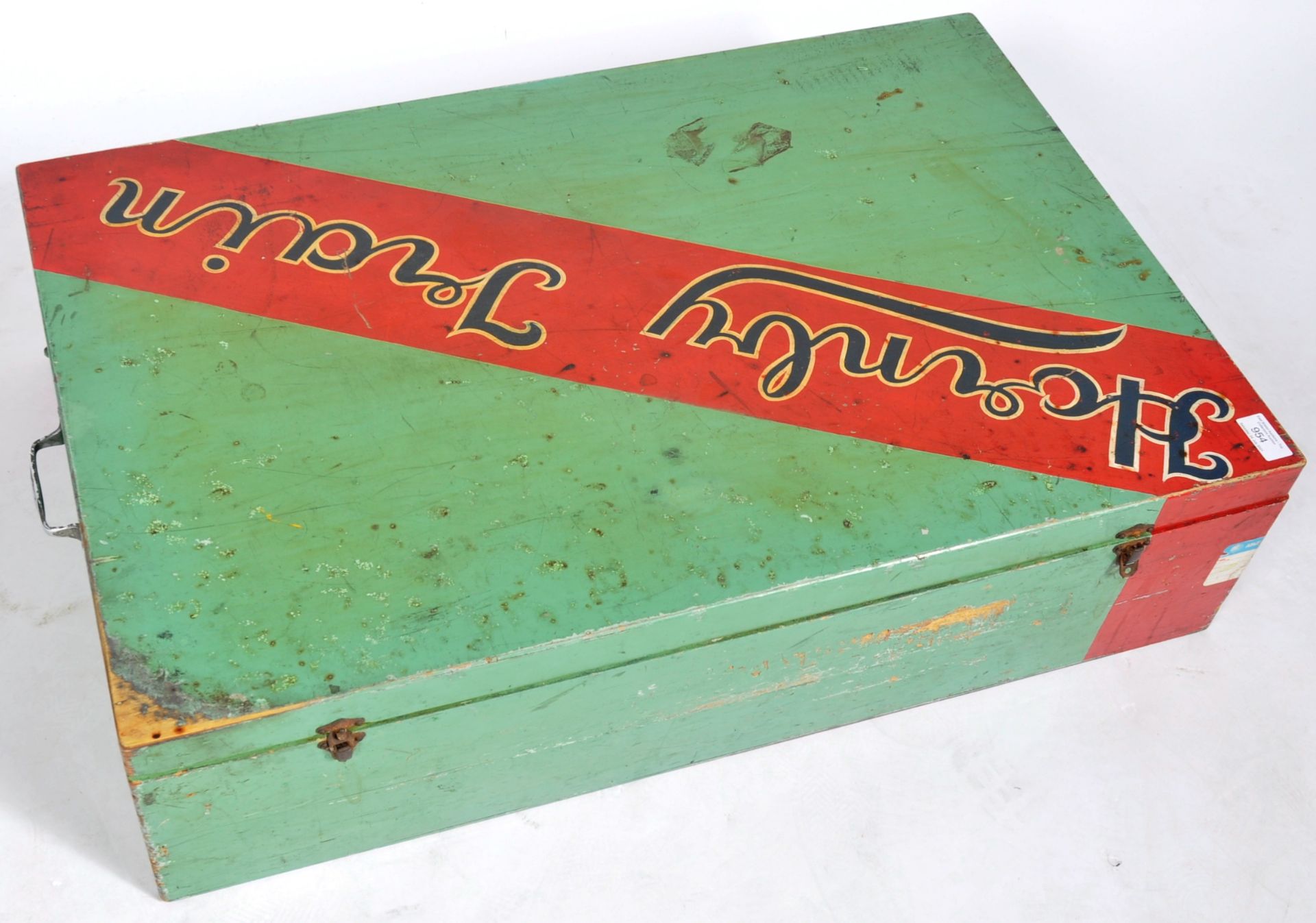 VINTAGE 1930S LARGE HORNBY TRAINS WOODEN BOX - Image 6 of 6