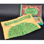 GOOD TIMES GAMES - VINTAGE C1940S LEAD TEST MATCH CRICKET GAME