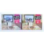 TWO ORIGINAL CORGI CAFE CONNECTION BOXED DIECAST MODELS