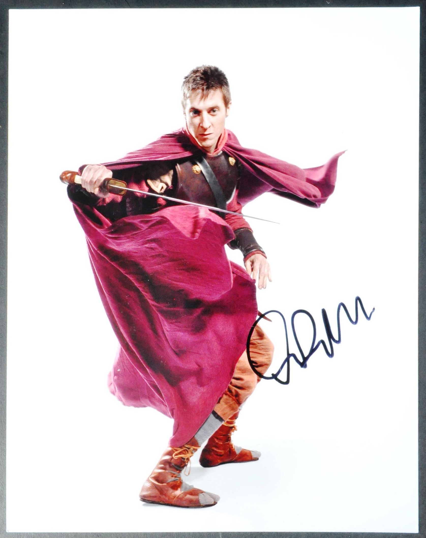 DOCTOR WHO - ARTHUR DARVILL - AUTOGRAPHED PHOTOGRAPH