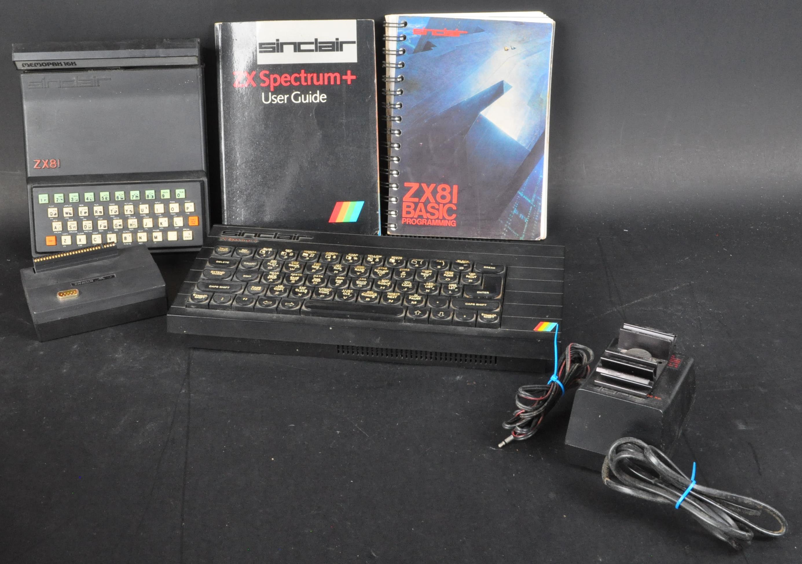 VINTAGE SINCLAIR MADE ZX SPECTRUM CONSOLE