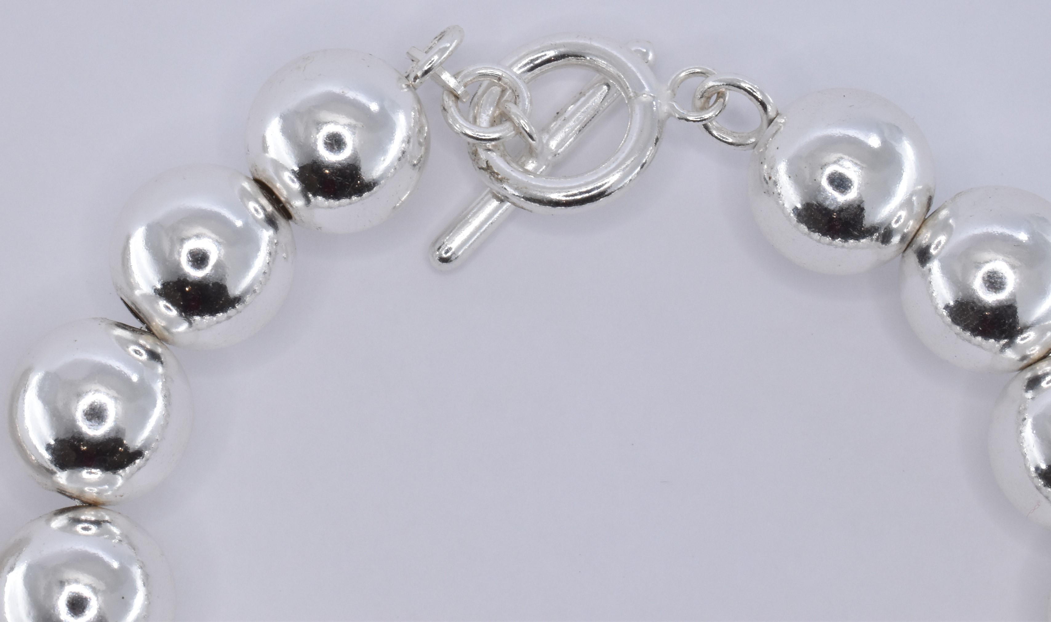 TWO SILVER BRACELETS - Image 2 of 5