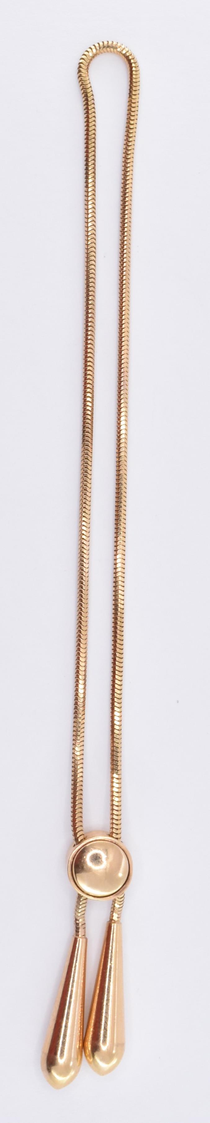 9CT GOLD SNAKE CHAIN BRACELET - Image 3 of 6