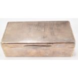 SILVER 1920S CIGARETTE BOX