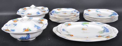 LARGE DINNER SERVICE BY ALFRED MEAKIN