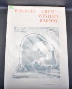 BOURNES GREAT WESTERN RAILWAY LARGE HARDBACK BOOK