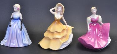THREE WADE CERAMIC FIGURINES FROM MY FAIR LADIES COLLECTION