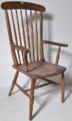 VICTORIAN 19TH CENTURY BEECH & ELM WINDSOR CHAIR