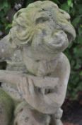 LARGE 20TH CENTURY SALVAGE YARD GARDEN STATUE ORNAMENT