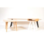 COLLECTION OF THREE MODERN CONTEMPORARY LOW TABLES