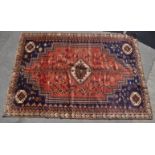 1940’S HAND WOVEN SHIRAZ CARPET RUG