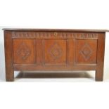 EARLY 18TH CENTURY OAK COFFER CHEST