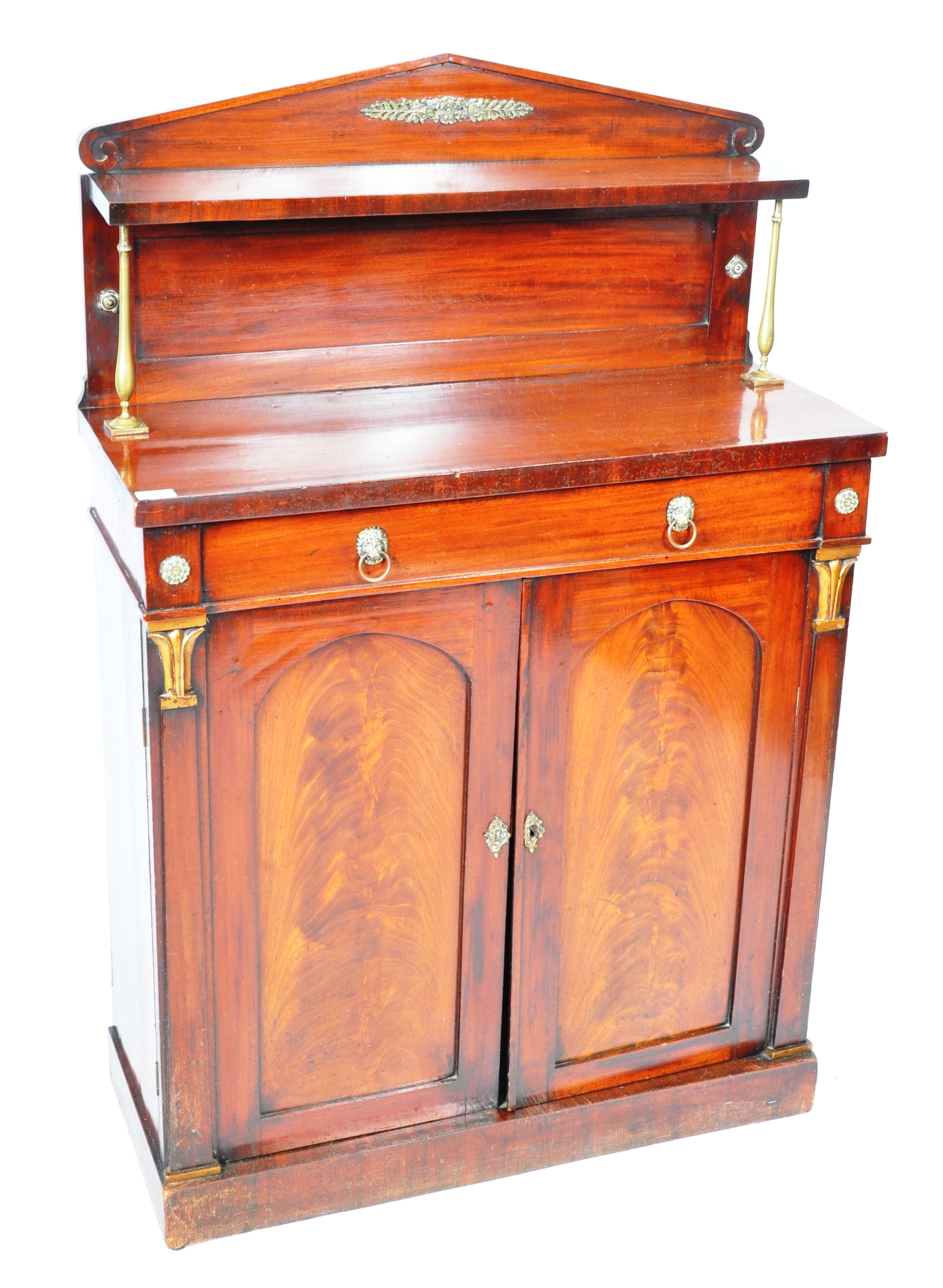 19TH CENTURY REGENCY MAHOGANY CHIFFONIER SIDEBOARD - Image 2 of 6