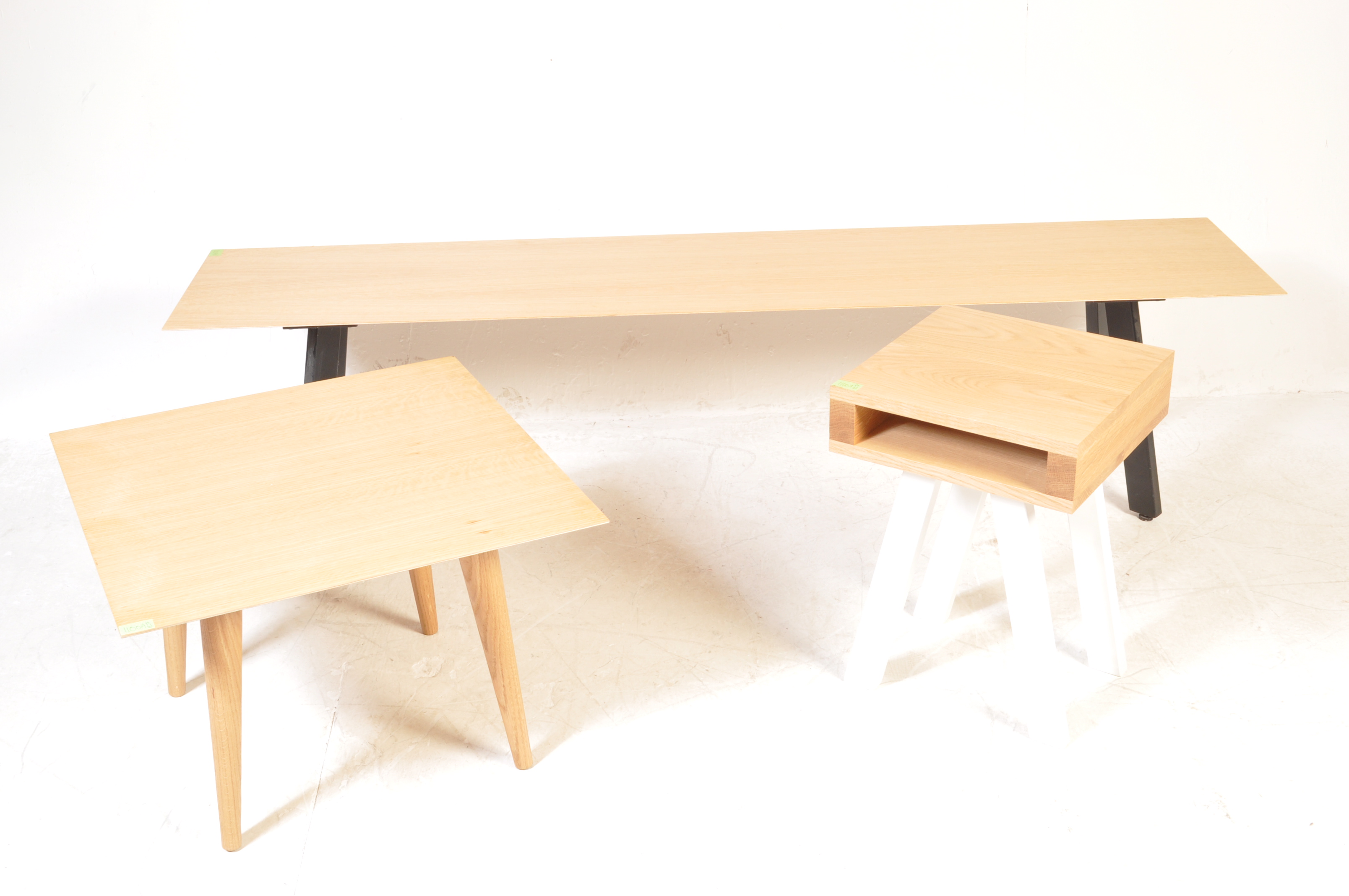 COLLECTION OF THREE MODERN CONTEMPORARY LOW TABLES - Image 2 of 5