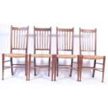FOUR VINTAGE MID 20TH CENTURY COUNTRY FARM HOUSE CHAIRS
