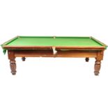 RETRO VINTAGE RILEY'S SNOOKER TABLE