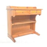 VINTAGE 20TH CENTURY PINE DESK ON STAND