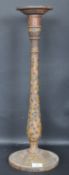 EARLY 20TH CENTURY CONTINENTAL EUROPEAN FOLK ART CANDLESTICK