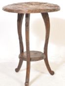 LIBERTY OF LONDON CARVED JAPANESE LEAF SIDE TABLE