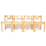 SET OF FOUR RETRO VINTAGE CHAIRS IN THE MANNER OF HABITAT