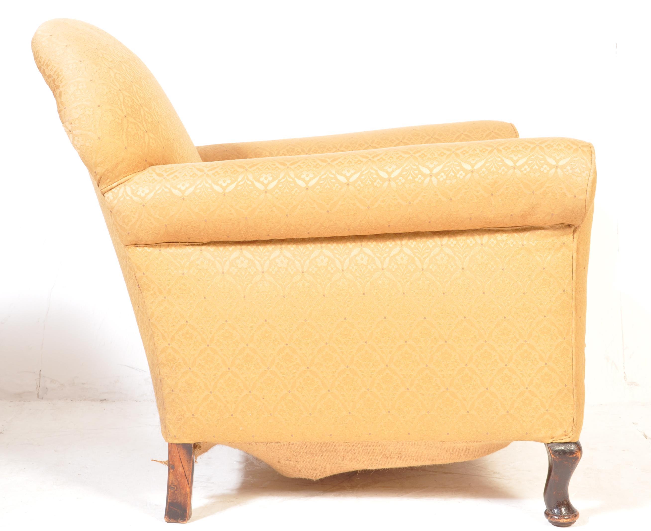 19TH CENTURY VICTORIAN ARMCHAIR -MANNER OF HOWARD & SONS - Image 5 of 6