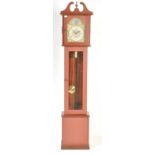 ECS WESTMINSTER GERMAN CHIMING LONGCASE CLOCK