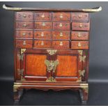 VINTAGE 20TH CENTURY CHINESE ORIENTAL CHEST OF DRAWERS