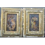 19TH CENTURY VICTORIAN OIL ON BOARD PAINTINGS