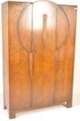 1930’S ART DECO OAK VENEER WARDROBE