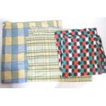 COLLECTION OF THREE VINTAGE 20TH CENTURY WELSH BLANKETS